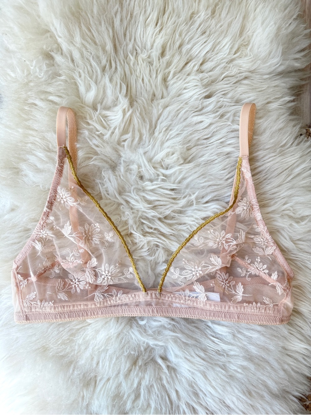Simone Perele Adele Soft Cup Triangle Bra 2/Small NWOT